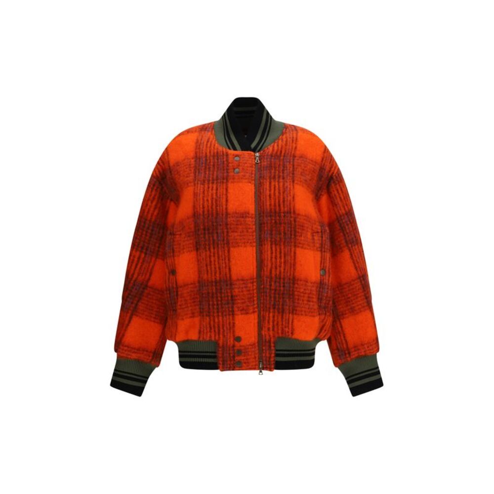 Dries Van Noten Women Oversized Mohair-Blend Bomber Jacket